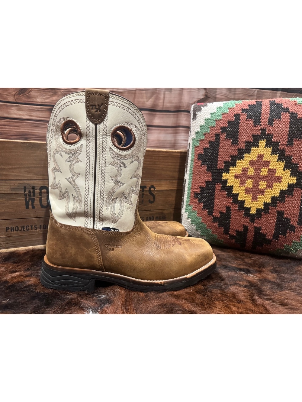 NEW Tony Lama Fireball Work Boots Men’s Size 10½ D